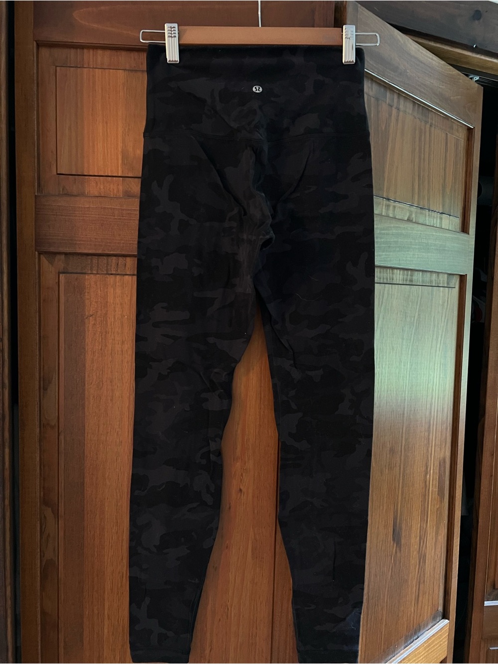 lululemon athletica Black Camo High-Rise Leggings